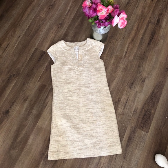 Kate Spade Gold Metallic Heleen Dress - Picture 2 of 12